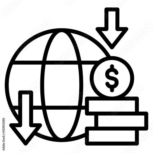 global recession icon