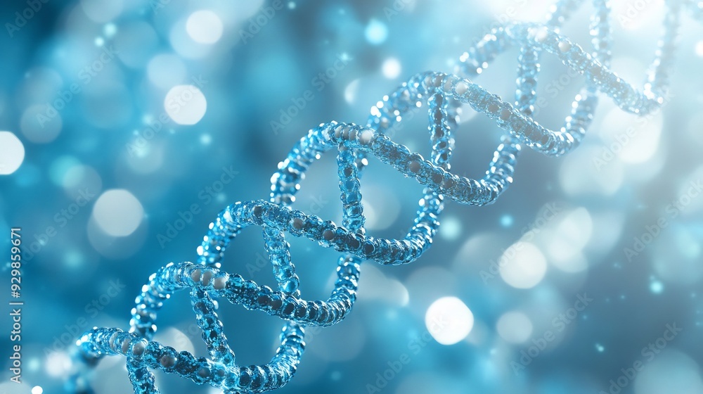 DNA molecule, illustration