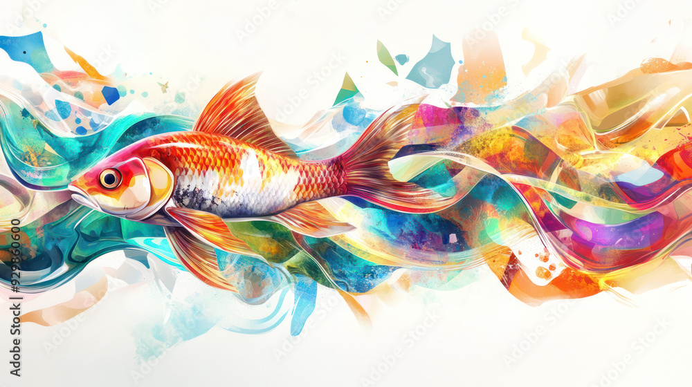 A colorful abstract background A colorful abstract background