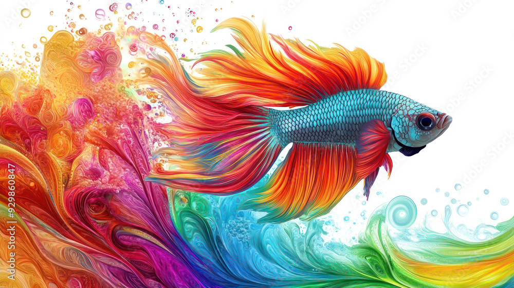 A colorful abstract background A colorful abstract background