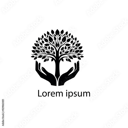 A wellness logo design concep