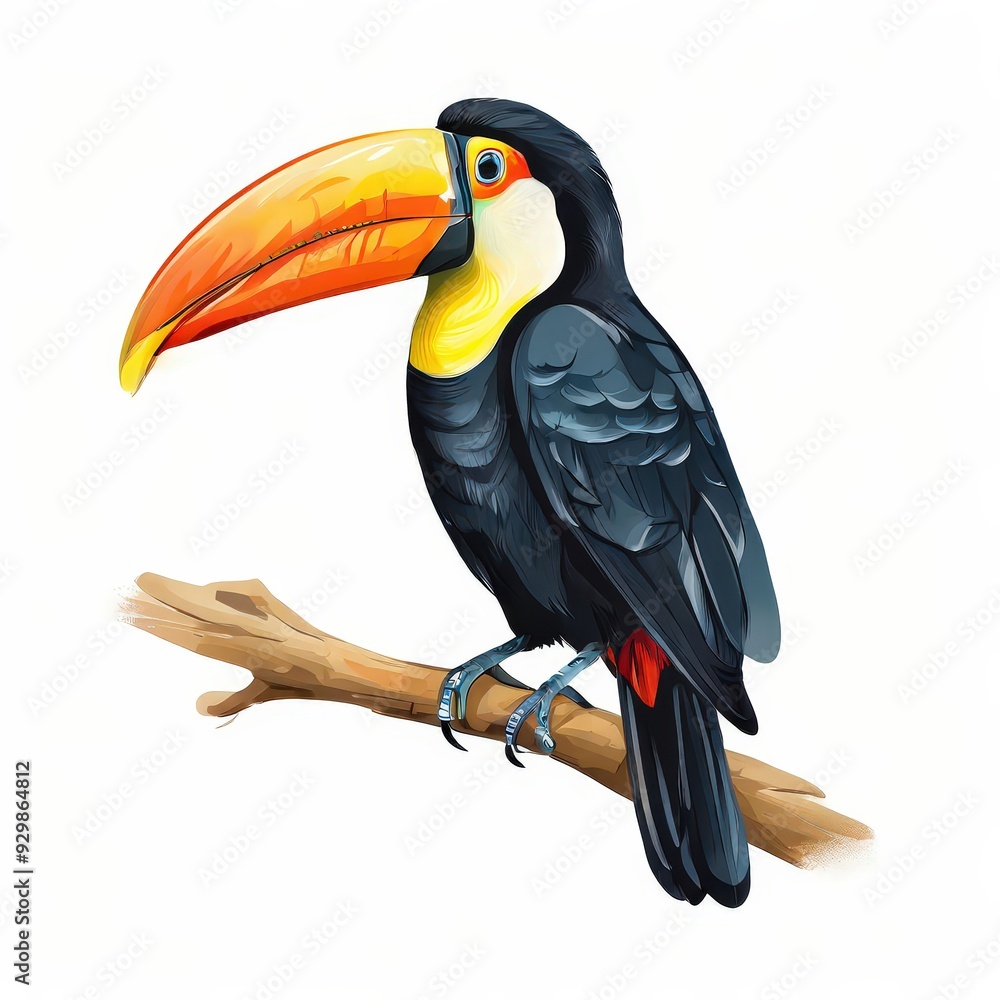 Fototapeta premium the AI Image Generator, a toucan bird