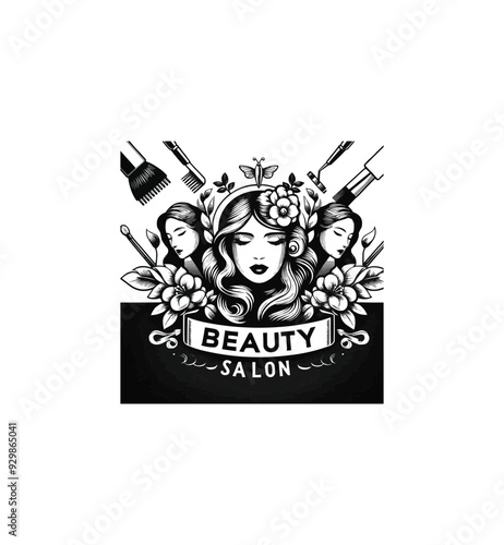 a beauty spa salon logo design