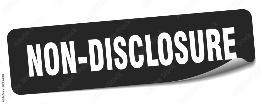 NON-DISCLOSURE NON-DISCLOSURE