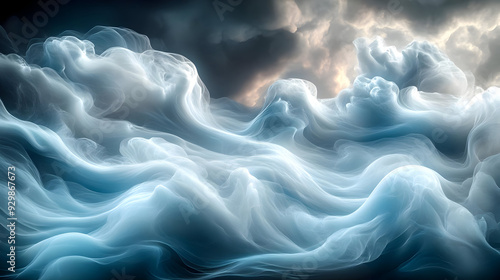 Ethereal waves of mist and ...