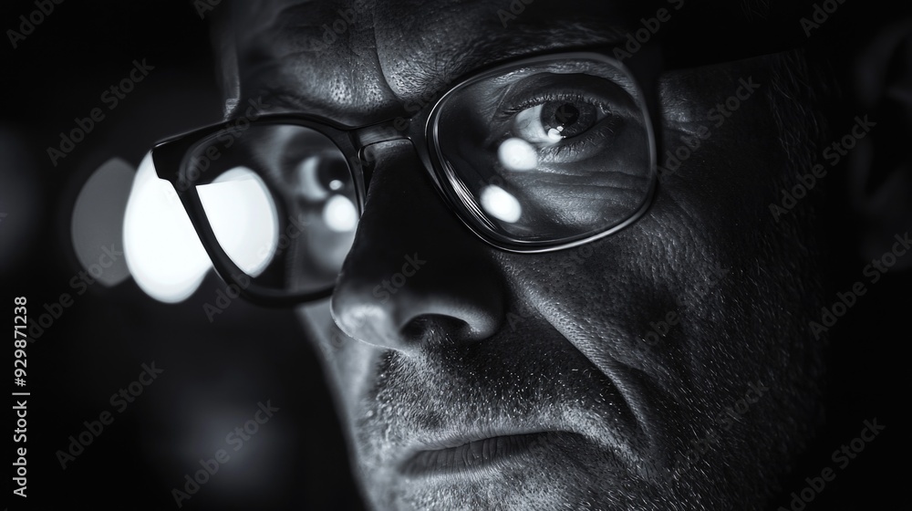 © Alexandr - Person Wearing Glasses Close Up