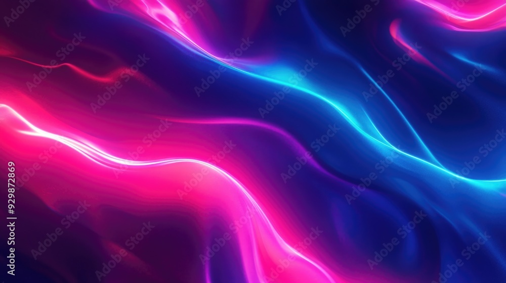 Obraz premium Pink and Blue Background Close-up