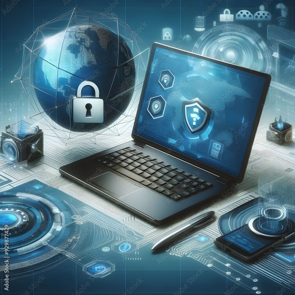 Fototapeta premium Cyber Monday Design, Ai generated