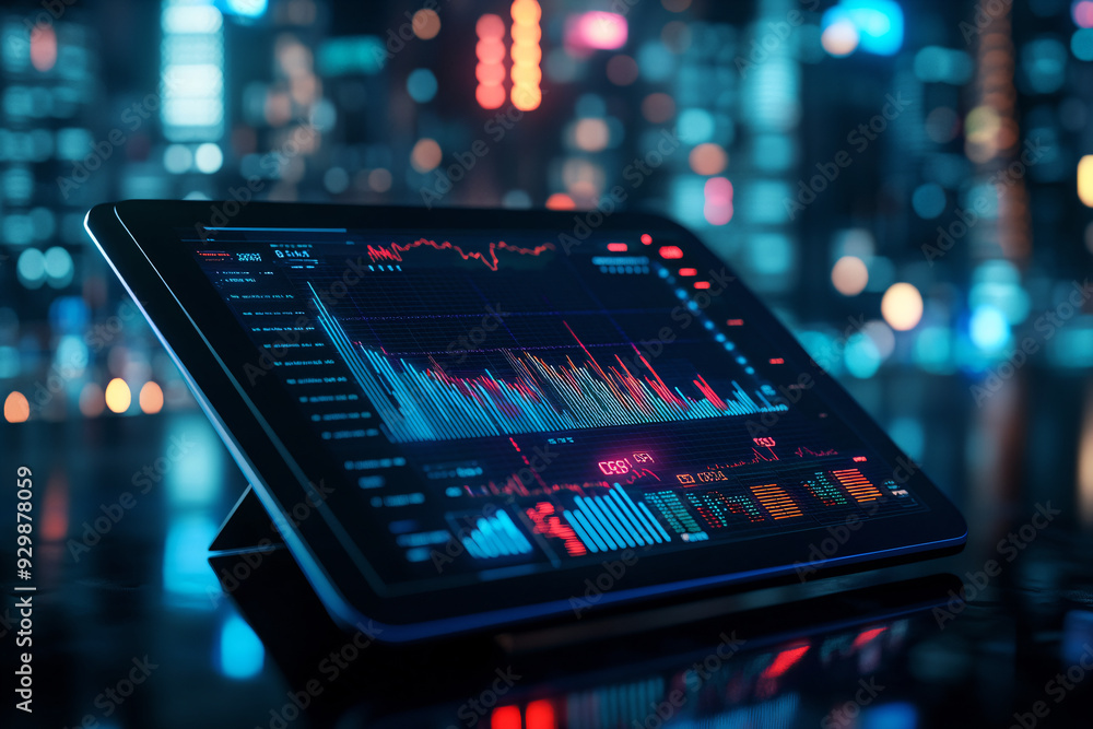 Stock Market Data Tablet. Stock Market Data Tablet.