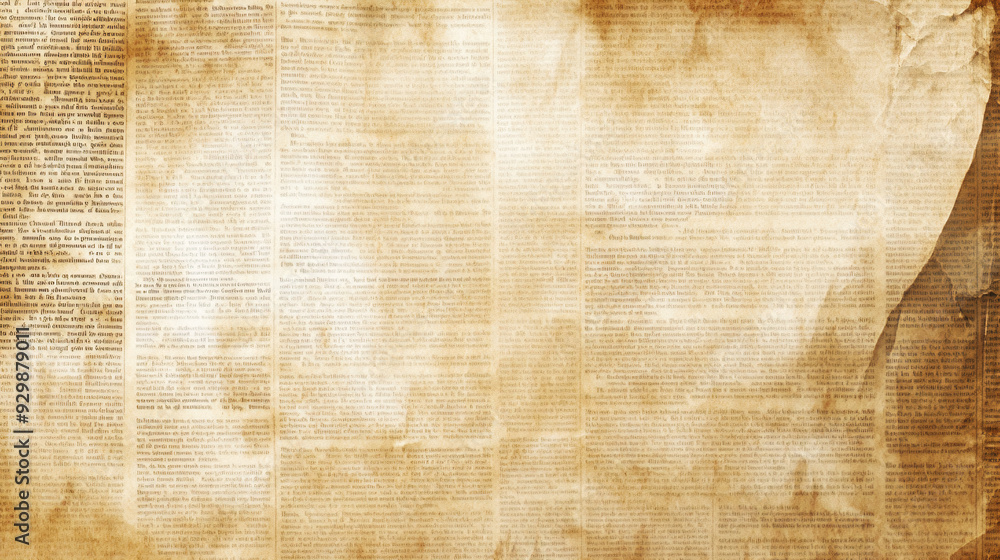 Old Newspaper Texture. Old Newspaper Texture.