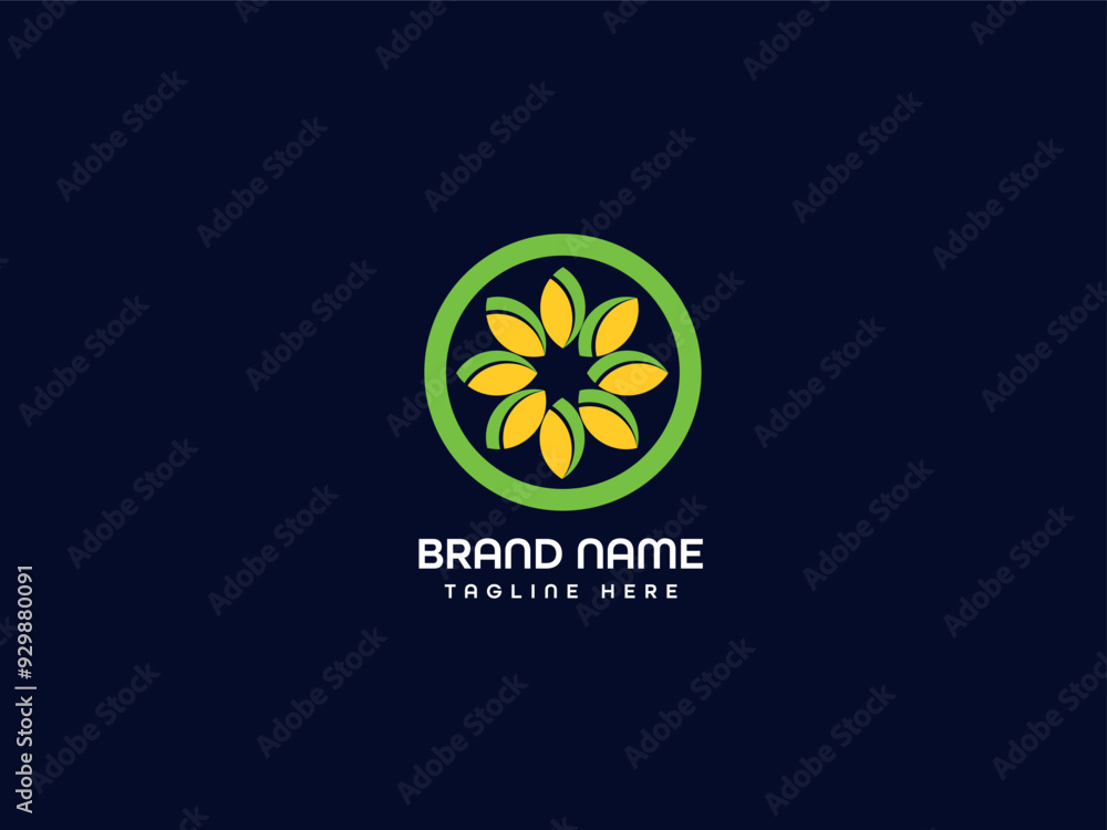 Fototapeta premium modern letter logo design