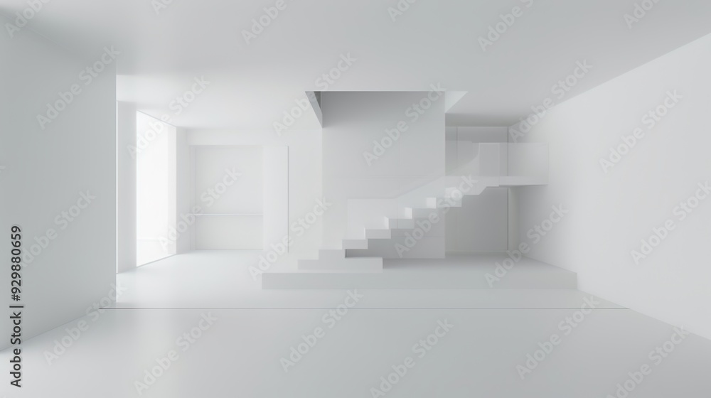 modern home, clean minimalist interior with empty frames on the wall, mockup modern home, clean minimalist interior with empty frames on the wall, mockup