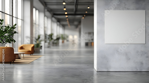 Modern interior space with ...