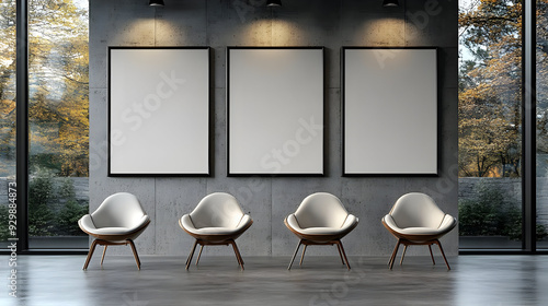 Modern interior with empty ...