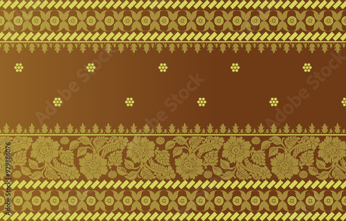 beautiful graphic saree design and this sari design is in Indian style which is for textile fashion industry and it can be used as wallpaper backdrop and website bg this style is originated in india