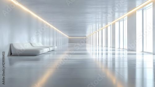 Modern minimalist interior ...