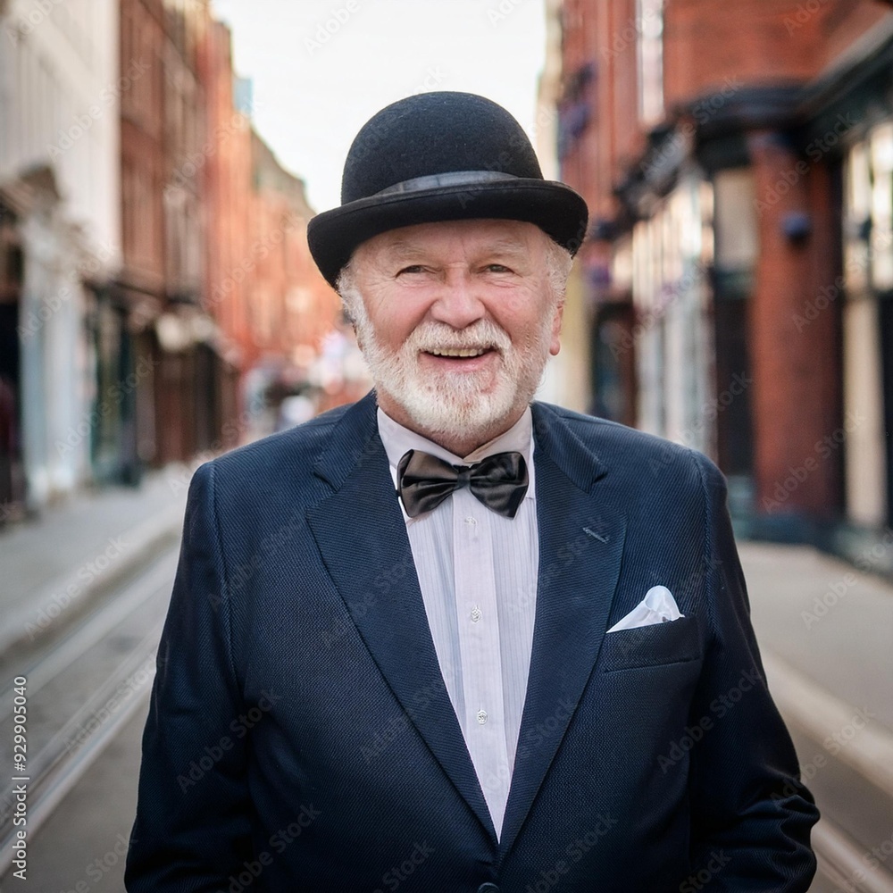 elegant British gentleman, AI generated elegant British gentleman, AI generated