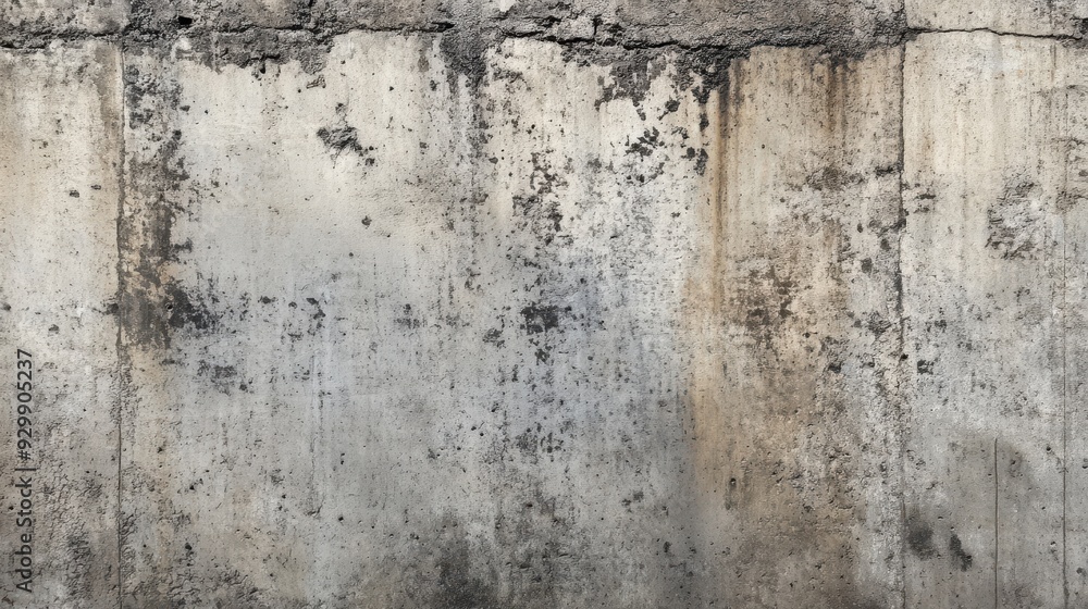 Obraz premium The surface displays a smooth but weathered concrete texture with subtle imperfections and natural color variations