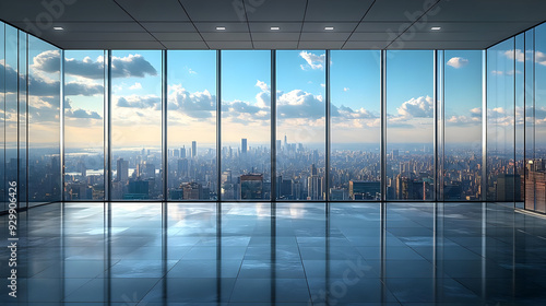 Modern office space with pa...