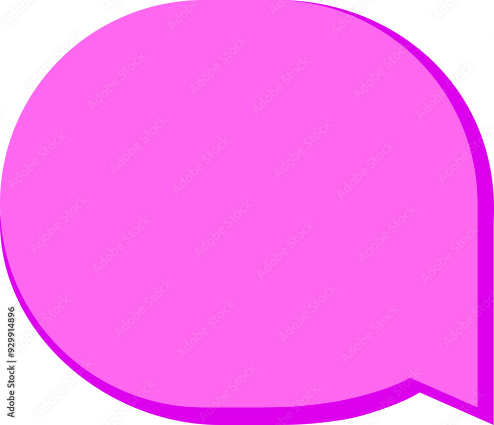 Speech bubble banner. Chat icon. Flat style. Speech bubble banner. Chat icon. Flat style.