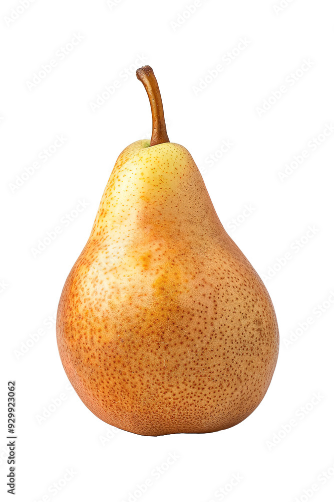 pear , side view, isolated on transparent background pear , side view, isolated on transparent background