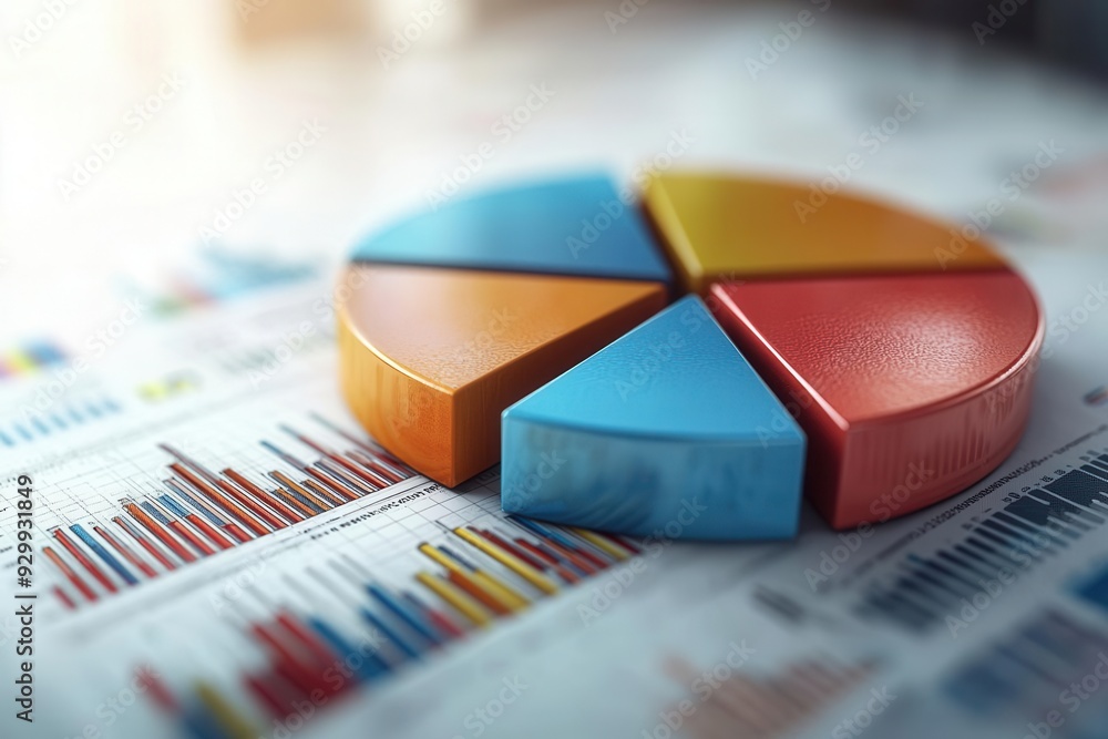 © ImagePulse - Detailed view of a pie chart with different asset classes, symbolizing diversified opportunities in financial investment © ImagePulse - Detailed view of a pie chart with different asset classes, symbolizing diversified opportunities in financial investment