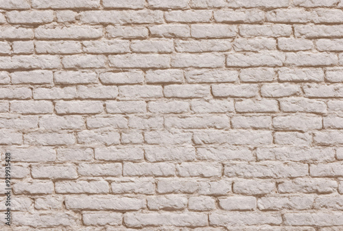 Old brick wall background, brick wall texture, structure. Cement joints, close-up. Construction, repair