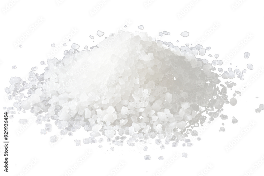 white salt pile isolated on white or transparent png white salt pile isolated on white or transparent png