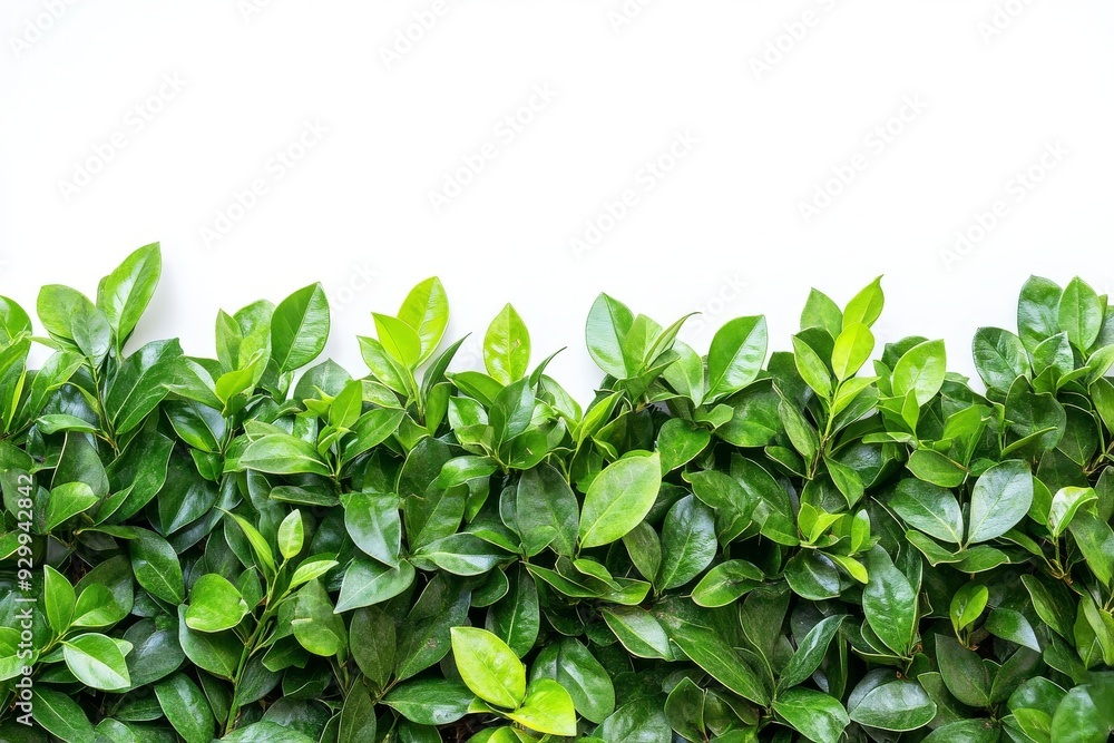 On a transparent background, green leaves of tropical plants are isolated On a transparent background, green leaves of tropical plants are isolated