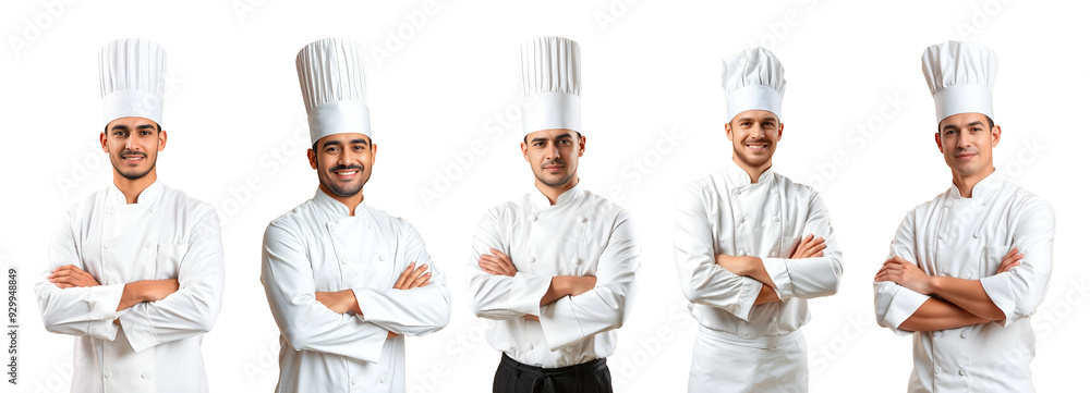 Chef male png collection, cut out, isolated Chef male png collection, cut out, isolated