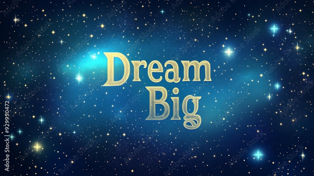 Digital illustration of a motivational message Digital illustration of a motivational message