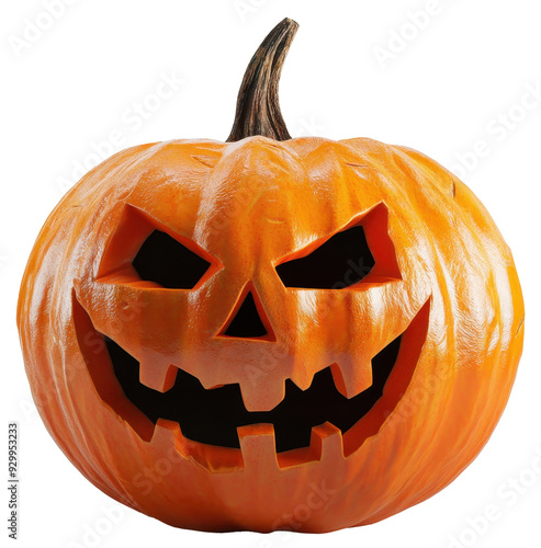 halloween pumkin isolated on transparent background