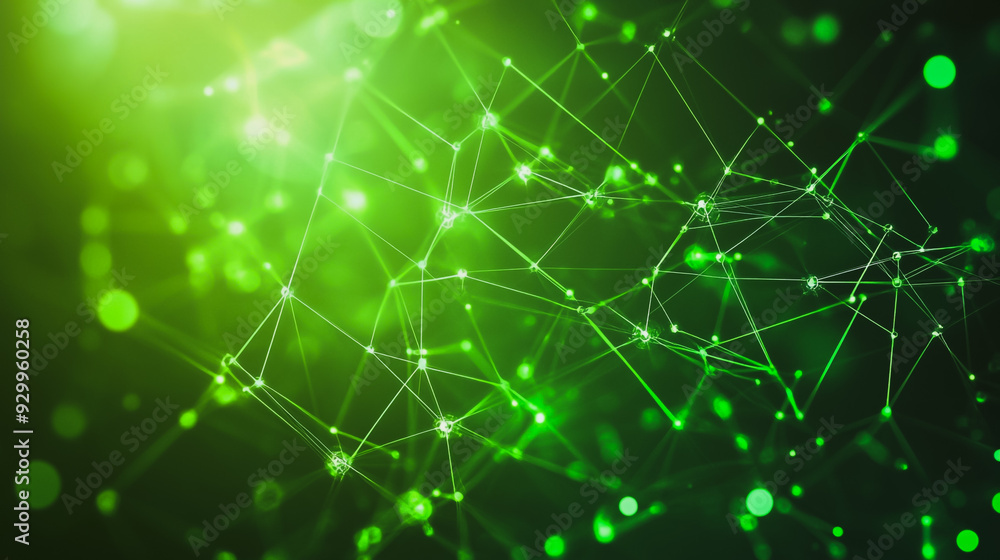 Abstract business connection of lines from nodes It is connected to endless nodes and represents the innovation of communication in the network. Abstract business connection of lines from nodes It is connected to endless nodes and represents the innovation of communication in the network.