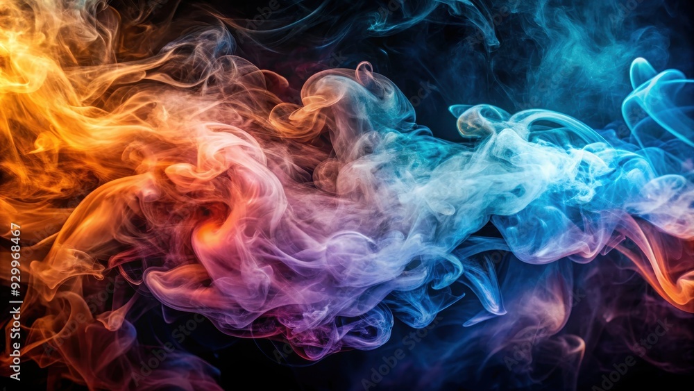 Abstract background of swirling smoke creating a mysterious and captivating atmosphere , smoke, abstract, background, texture Abstract background of swirling smoke creating a mysterious and captivating atmosphere , smoke, abstract, background, texture