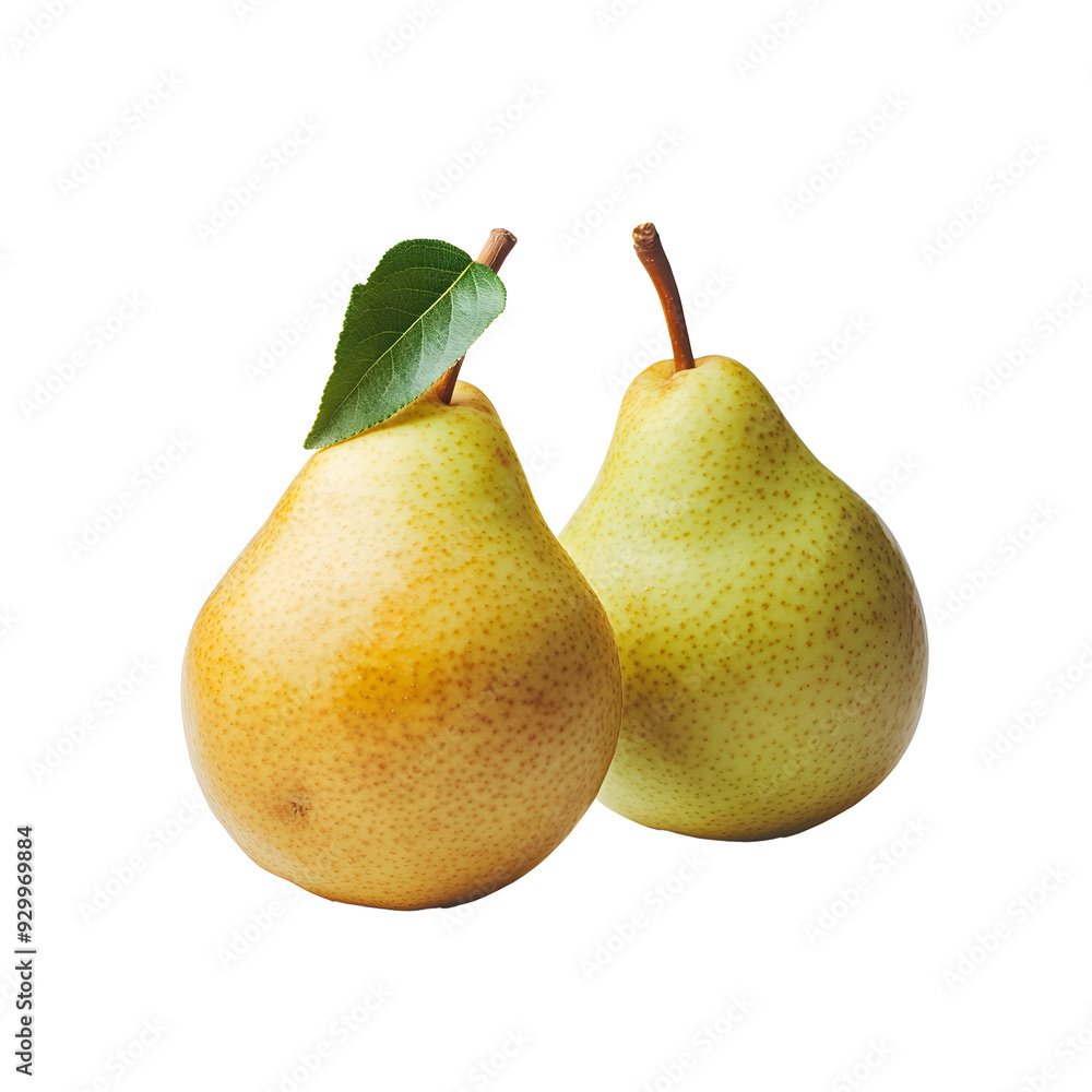 pears isolated on white background pears isolated on white background