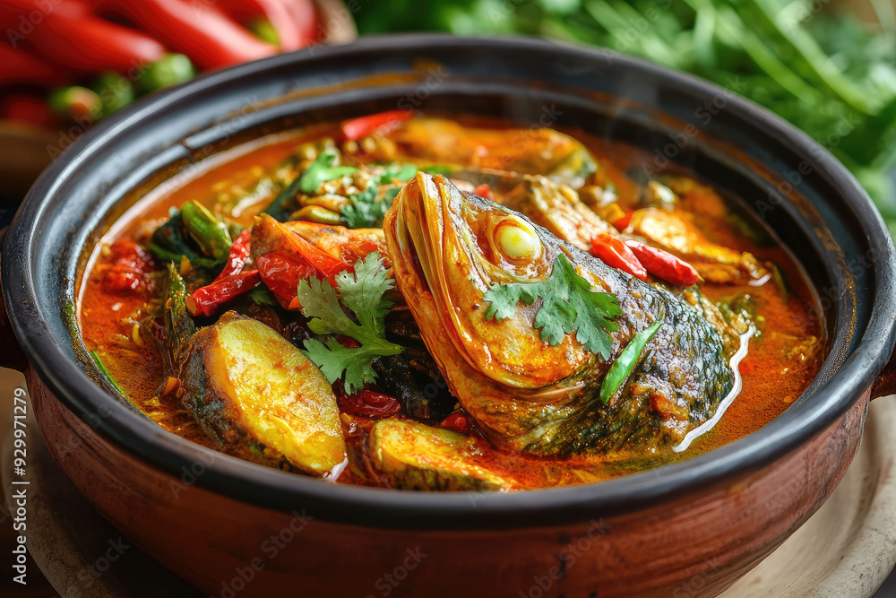 Community Favorite Fish Head Curry in a Clay Pot Community Favorite Fish Head Curry in a Clay Pot