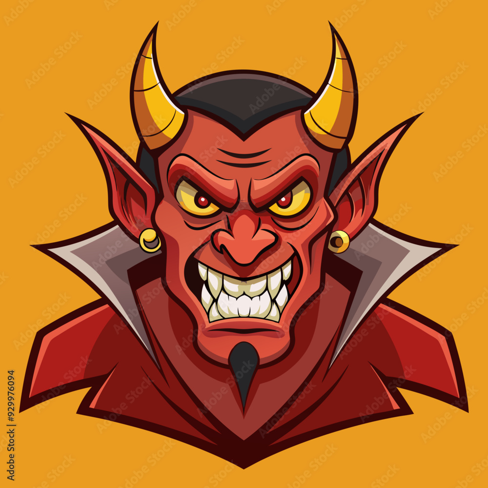 cartoon vector character devil demon cartoon vector character devil demon