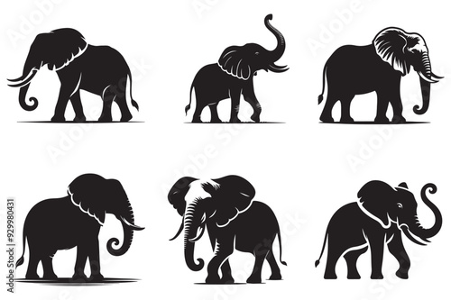 set of elephants