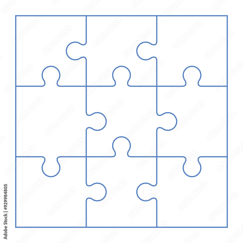 Free vector illustration of jigsaw puzzle icon Free vector illustration of jigsaw puzzle icon