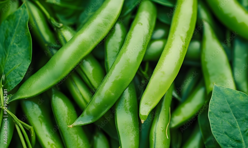 fresh runner beans, Generative AI fresh runner beans, Generative AI