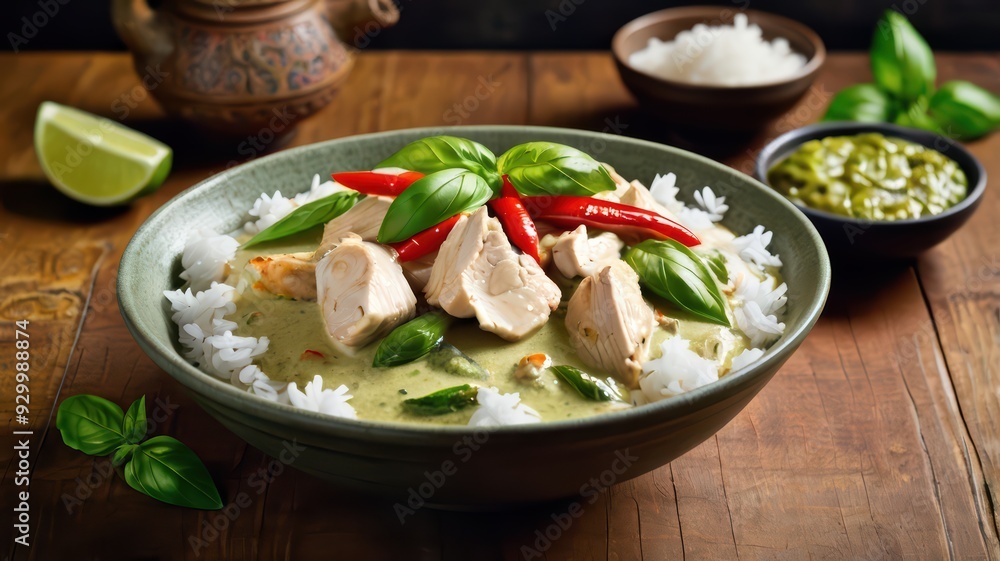 Thai green curry Thai green curry