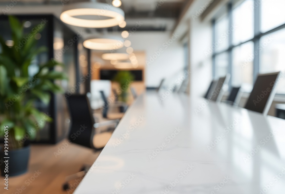 Empty office room with furniture and glass design inside a building Empty office room with furniture and glass design inside a building