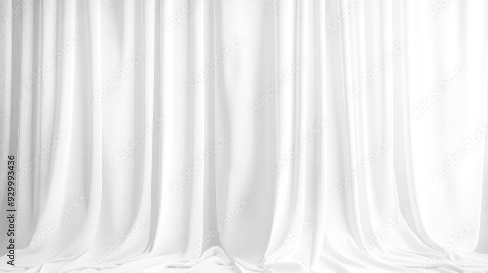 Soft white curtains background for graphic design or wallpaper. Soft white curtains background for graphic design or wallpaper.