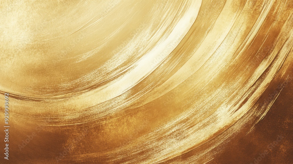 A smooth, swirling golden abstract background with a warm, elegant feel. A smooth, swirling golden abstract background with a warm, elegant feel.