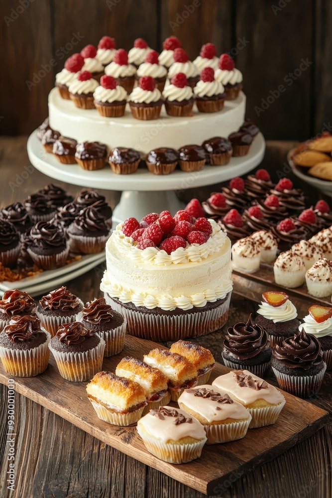 A delightful assortment of desserts A delightful assortment of desserts
