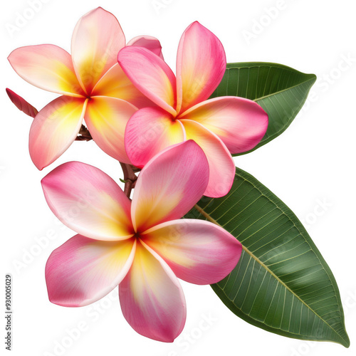 Tropical Plumeria Flowers