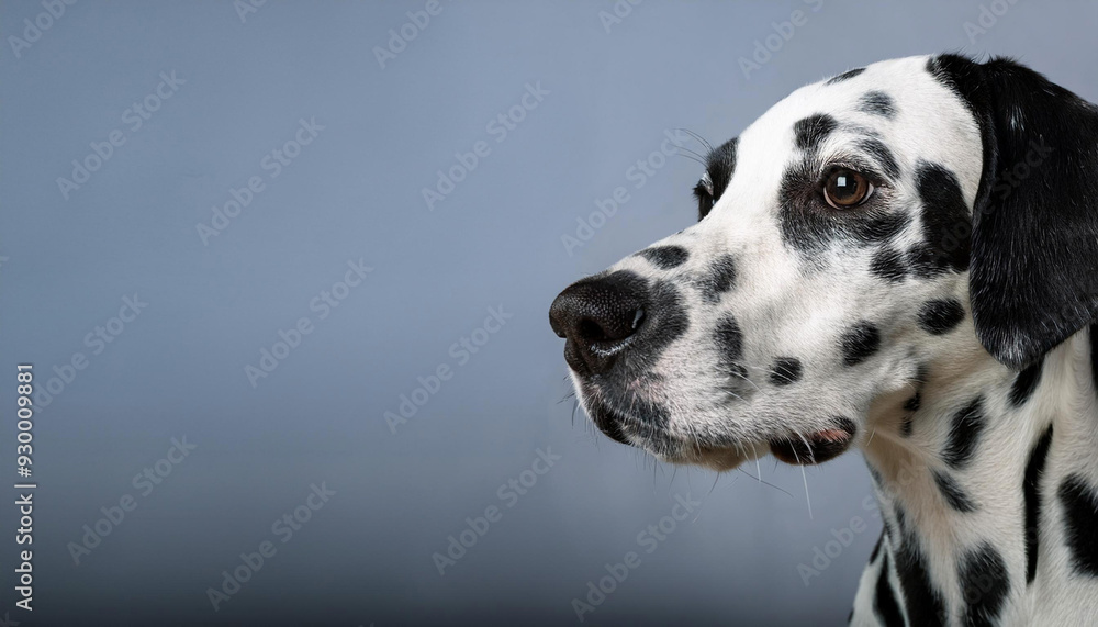 Close-Up of a Dalmatian Close-Up of a Dalmatian