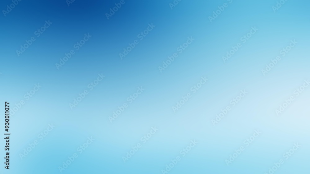 Obraz premium Ice Blue Color Gradient Background with Cool Blending and Soft, Icy Hues