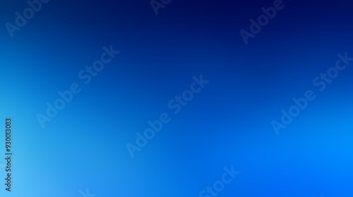 Sapphire Blue Color Gradient Background with Deep  Rich Tones and Smooth Transitions