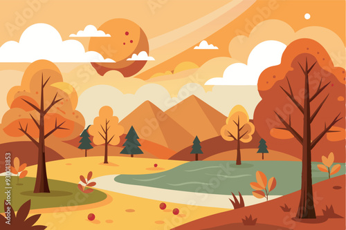 illustration of a landscape